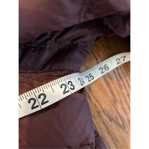 Michael Kors burgundy down fill puffer jacket size large - Picture 4 of 8